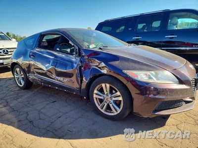 Czwarte zdjęcie samochodu z boku: 2013 HONDA CR-Z VIN:JHMZF1D48DS000586 - miniatura