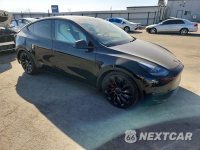 Czwarte zdjęcie samochodu z boku: 2023 TESLA MODEL Y VIN:7SAYGDEF7PF809688 - miniatura