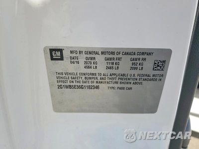 Zdjęcie 12 z 12 samochodu: 2016 CHEVROLET IMPALA LIMITED LT VIN:2G1WB5E36G1182346 - miniatura