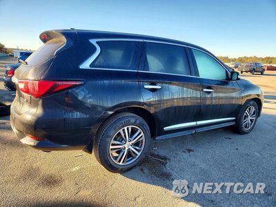 Trzecie zdjęcie samochodu z tyłu: 2017 INFINITI QX60 BASE VIN:5N1DL0MM9HC520855 - miniatura
