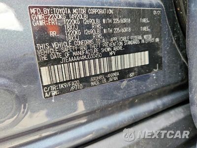 Zdjęcie 14 z 14 samochodu: 2021 TOYOTA VENZA LE VIN:JTEAAAAH4MJ030450 - miniatura