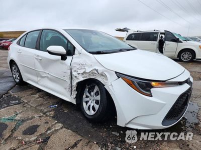 Czwarte zdjęcie samochodu z boku: 2021 TOYOTA COROLLA LE VIN:5YFEPMAE2MP179687 - miniatura
