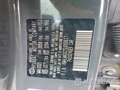 Zdjęcie 12 z 12 samochodu: 2025 HYUNDAI ELANTRA SEL SPORT VIN:KMHLM4DG7SU000617 - miniatura
