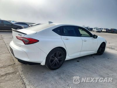 Trzecie zdjęcie samochodu z tyłu: 2021 ACURA TLX TECHNOLOGY VIN:19UUB6F41MA003158 - miniatura