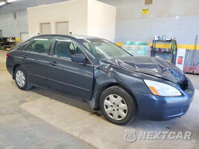 Czwarte zdjęcie samochodu z boku: 2003 HONDA ACCORD LX VIN:1HGCM56393A086912 - miniatura