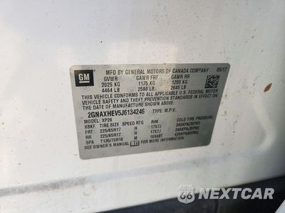 Zdjęcie 13 z 13 samochodu: 2018 CHEVROLET EQUINOX LS VIN:2GNAXHEV5J6134246 - miniatura