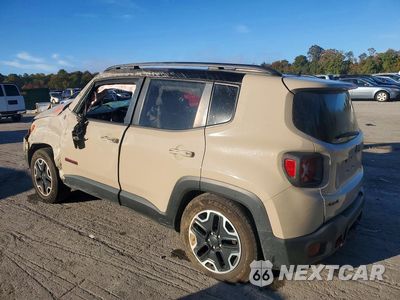 Drugie zdjęcie samochodu z przodu: 2016 JEEP RENEGADE TRAILHAWK VIN:ZACCJBCT8GPD71679 - miniatura