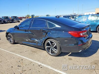 Drugie zdjęcie samochodu z przodu: 2021 HONDA ACCORD SPORT SE VIN:1HGCV1F49MA057376 - miniatura