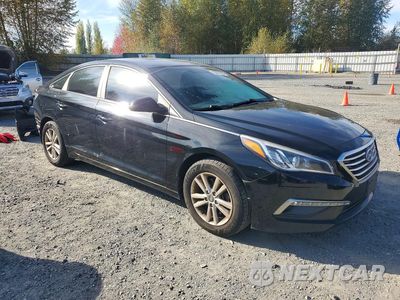 Czwarte zdjęcie samochodu z boku: 2015 HYUNDAI SONATA SE VIN:5NPE24AF9FH049333 - miniatura