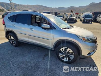 Czwarte zdjęcie samochodu z boku: 2015 HONDA CR-V TOURING VIN:5J6RM3H97FL022191 - miniatura