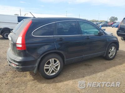 Trzecie zdjęcie samochodu z tyłu: 2010 HONDA CR-V EXL VIN:5J6RE4H77AL038949 - miniatura