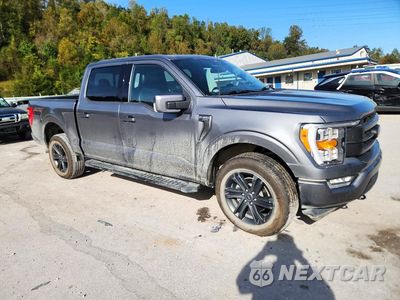 Czwarte zdjęcie samochodu z boku: 2021 FORD F150 SUPERCREW VIN:1FTFW1E83MKE31309 - miniatura
