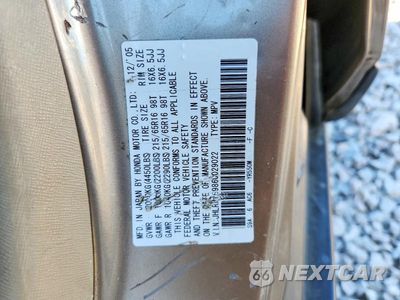 Zdjęcie 12 z 12 samochodu: 2006 HONDA CR-V SE VIN:JHLRD78986C029022 - miniatura