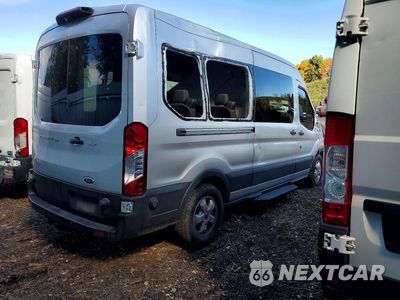 Trzecie zdjęcie samochodu z tyłu: 2019 FORD TRANSIT T-350 VIN:1FBZX2CMXKKA18465 - miniatura