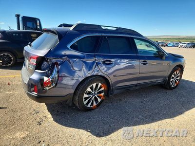Trzecie zdjęcie samochodu z tyłu: 2017 SUBARU OUTBACK 2.5I LIMITED VIN:4S4BSANC4H3344349 - miniatura