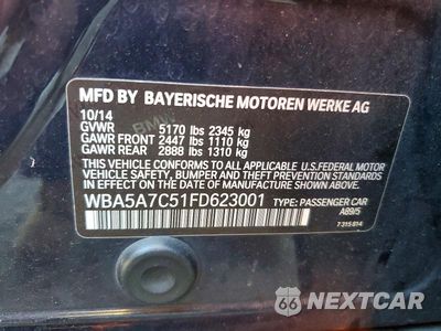 Zdjęcie 12 z 12 samochodu: 2015 BMW 528 XI VIN:WBA5A7C51FD623001 - miniatura