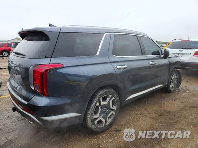 Trzecie zdjęcie samochodu z tyłu: 2024 HYUNDAI PALISADE LIMITED VIN:KM8R54GE1RU741275 - miniatura