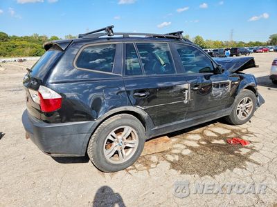 Trzecie zdjęcie samochodu z tyłu: 2004 BMW X3 3.0I VIN:WBXPA93404WA30106 - miniatura
