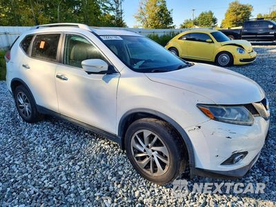 Czwarte zdjęcie samochodu z boku: 2014 NISSAN ROGUE SL VIN:5N1AT2MV2EC797429 - miniatura