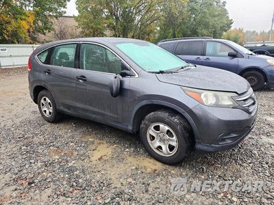 Czwarte zdjęcie samochodu z boku: 2014 HONDA CR-V LX VIN:5J6RM4H37EL060116 - miniatura