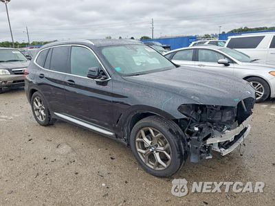 Czwarte zdjęcie samochodu z boku: 2020 BMW X3 XDRIVE30I VIN:5UXTY5C04L9C98407 - miniatura