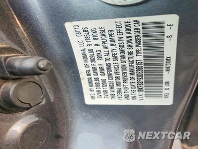 Zdjęcie 12 z 12 samochodu: 2013 HONDA CIVIC EXL VIN:19XFB2F93DE265157 - miniatura