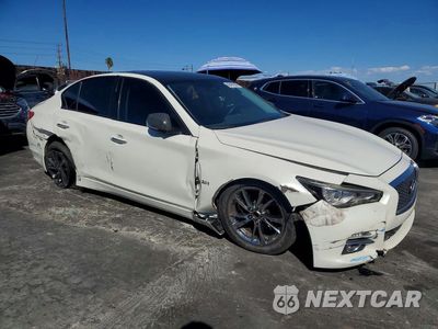 Czwarte zdjęcie samochodu z boku: 2017 INFINITI Q50 3.0T SIGNATURE EDITION VIN:JN1EV7AP2HM741902 - miniatura