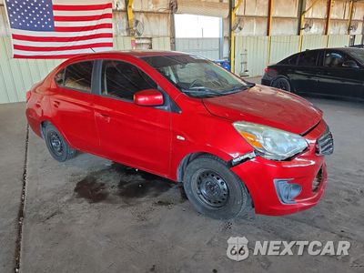 Czwarte zdjęcie samochodu z boku: 2018 MITSUBISHI MIRAGE G4 ES VIN:ML32F3FJ1JHF01853 - miniatura