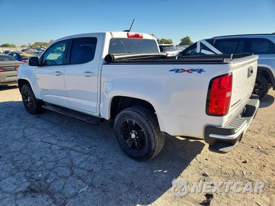 Drugie zdjęcie samochodu z przodu: 2021 CHEVROLET COLORADO LT VIN:1GCGTCEN9M1145047 - miniatura