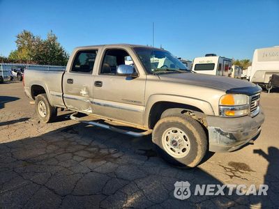 Czwarte zdjęcie samochodu z boku: 2002 GMC SIERRA K2500 HEAVY DUTY VIN:1GTHK23G32F224591 - miniatura