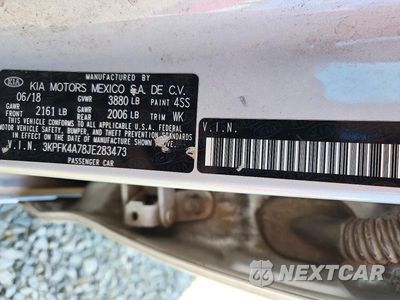 Zdjęcie 12 z 12 samochodu: 2018 KIA FORTE LX VIN:3KPFK4A78JE283473 - miniatura