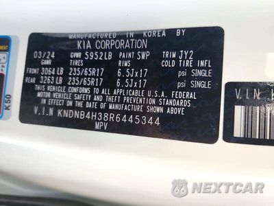 Zdjęcie 13 z 13 samochodu: 2024 KIA CARNIVAL LX VIN:KNDNB4H38R6445344 - miniatura