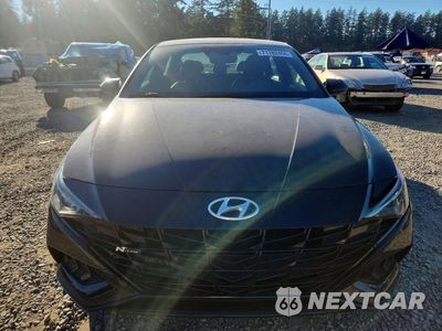 Piąte zdjęcie samochodu w środku: 2022 HYUNDAI ELANTRA N LINE VIN:KMHLR4AF8NU239921 - miniatura