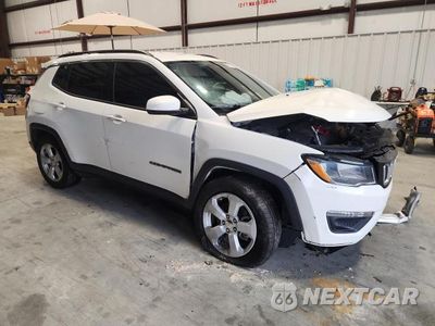 Czwarte zdjęcie samochodu z boku: 2021 JEEP COMPASS LATITUDE VIN:3C4NJCBB7MT538948 - miniatura