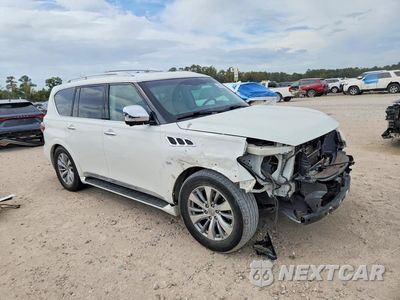 Czwarte zdjęcie samochodu z boku: 2016 INFINITI QX80 BASE VIN:JN8AZ2NC2G9400905 - miniatura