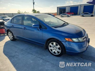 Czwarte zdjęcie samochodu z boku: 2006 HONDA CIVIC LX VIN:1HGFA16576L130219 - miniatura