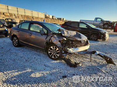 Czwarte zdjęcie samochodu z boku: 2014 HONDA CIVIC EX VIN:2HGFB2F80EH552616 - miniatura