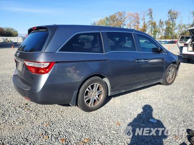 Trzecie zdjęcie samochodu z tyłu: 2013 HONDA ODYSSEY EXL VIN:5FNRL5H60DB067841 - miniatura