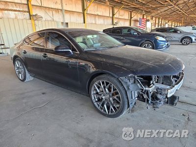 Czwarte zdjęcie samochodu z boku: 2015 AUDI A7 PREMIUM PLUS VIN:WAUWGAFC3FN006526 - miniatura