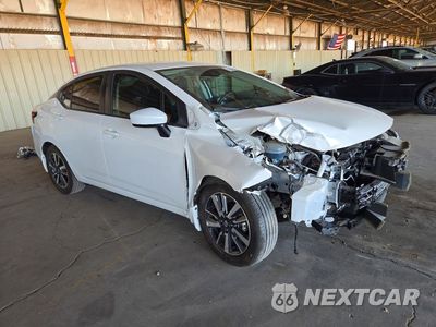 Czwarte zdjęcie samochodu z boku: 2025 NISSAN VERSA SV VIN:3N1CN8EV0SL846378 - miniatura
