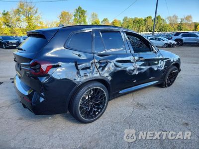 Trzecie zdjęcie samochodu z tyłu: 2022 BMW X3 M40I VIN:5UX83DP00N9L53833 - miniatura