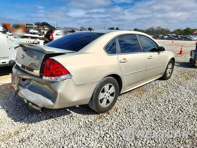 Trzecie zdjęcie samochodu z tyłu: 2010 CHEVROLET IMPALA LT VIN:2G1WB5EK7A1155218 - miniatura