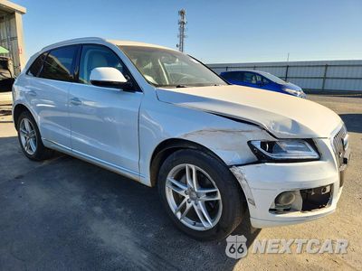 Czwarte zdjęcie samochodu z boku: 2017 AUDI Q5 PREMIUM PLUS VIN:WA1L2AFP9HA072297 - miniatura