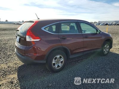 Trzecie zdjęcie samochodu z tyłu: 2013 HONDA CR-V LX VIN:5J6RM4H39DL074646 - miniatura