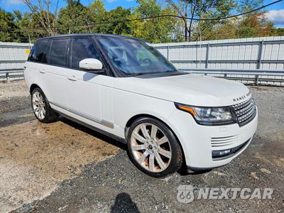 Czwarte zdjęcie samochodu z boku: 2016 LAND ROVER RANGE ROVER SUPERCHARGED VIN:SALGS2EF9GA301462 - miniatura