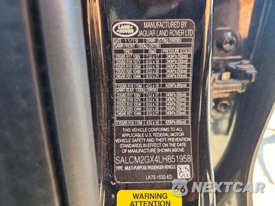 Zdjęcie 14 z 14 samochodu: 2020 LAND ROVER DISCOVERY SPORT HSE R-DYNAMIC VIN:SALCM2GX4LH851958 - miniatura