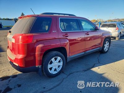 Trzecie zdjęcie samochodu z tyłu: 2014 GMC TERRAIN SLT VIN:2GKFLXEK6E6196758 - miniatura