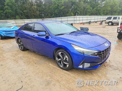 Czwarte zdjęcie samochodu z boku: 2023 HYUNDAI ELANTRA LIMITED VIN:KMHLP4AG1PU400837 - miniatura