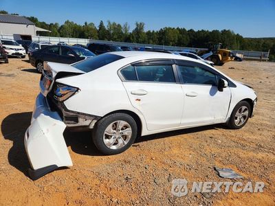 Trzecie zdjęcie samochodu z tyłu: 2015 HONDA CIVIC LX VIN:19XFB2E5XFE040042 - miniatura