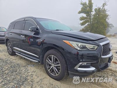 Czwarte zdjęcie samochodu z boku: 2017 INFINITI QX60 BASE VIN:5N1DL0MN3HC528913 - miniatura